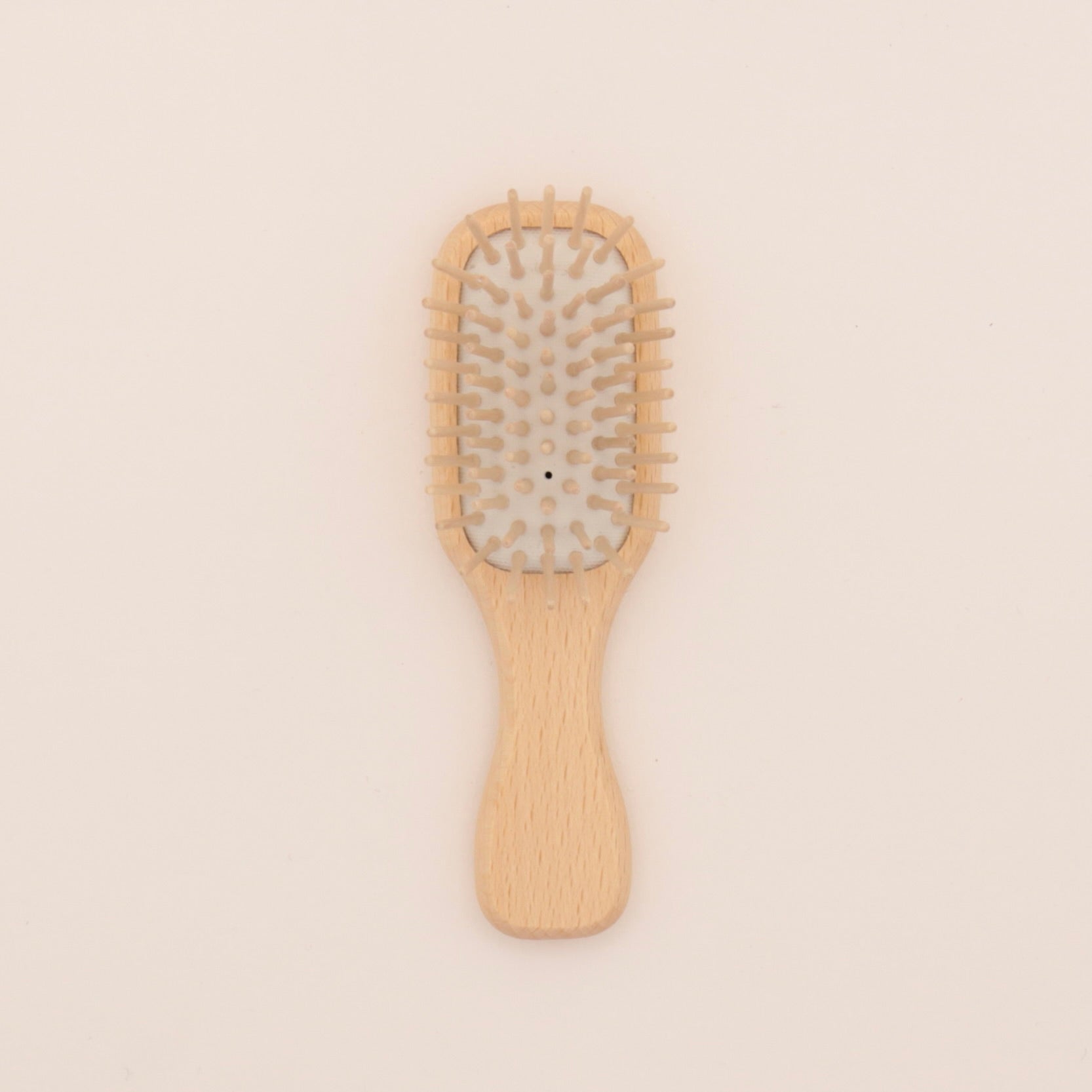 Brosse à cheveux de poche en bois clair - Redecker 