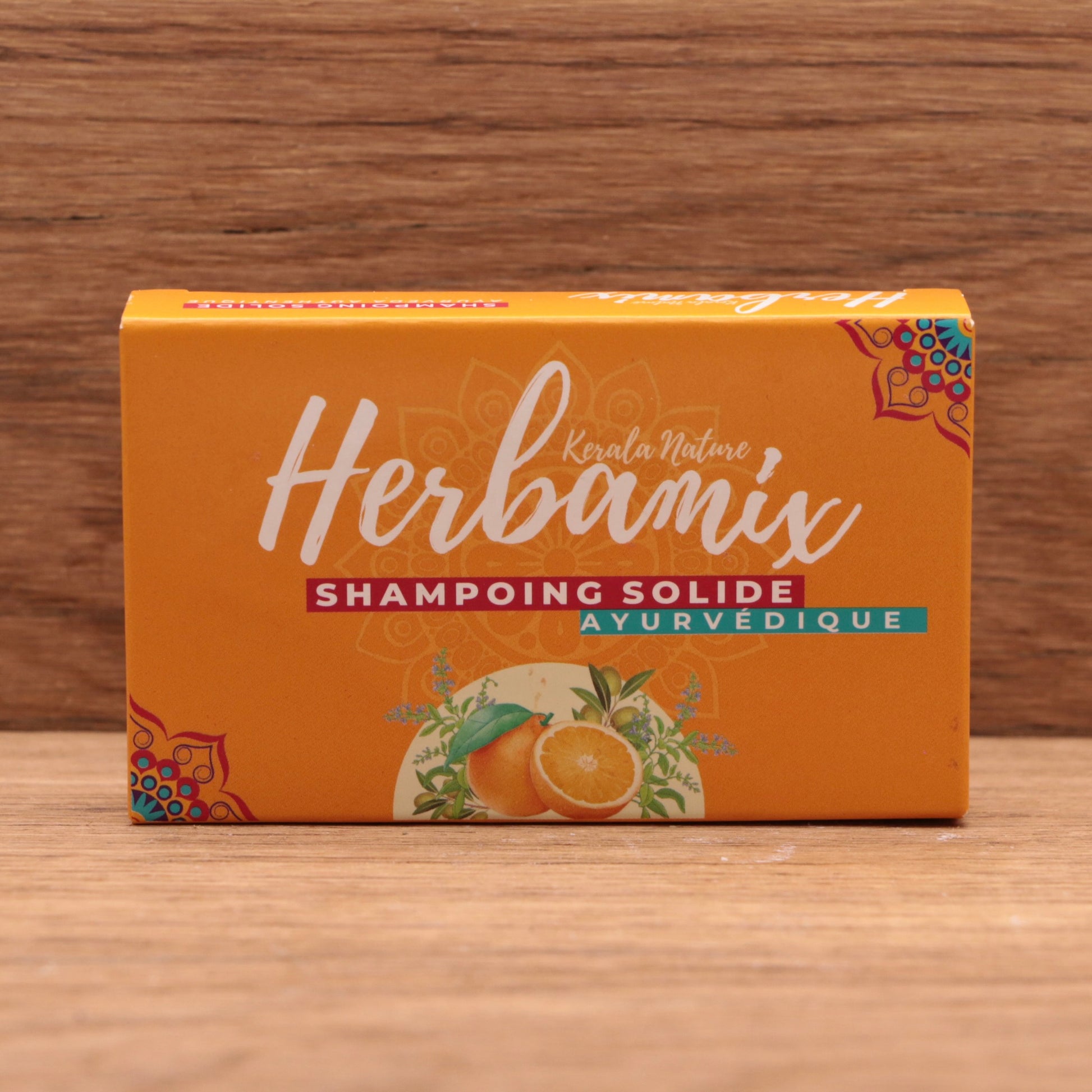 Shampoing solide ayurvédique Herbamix 70g - Kerala Nature