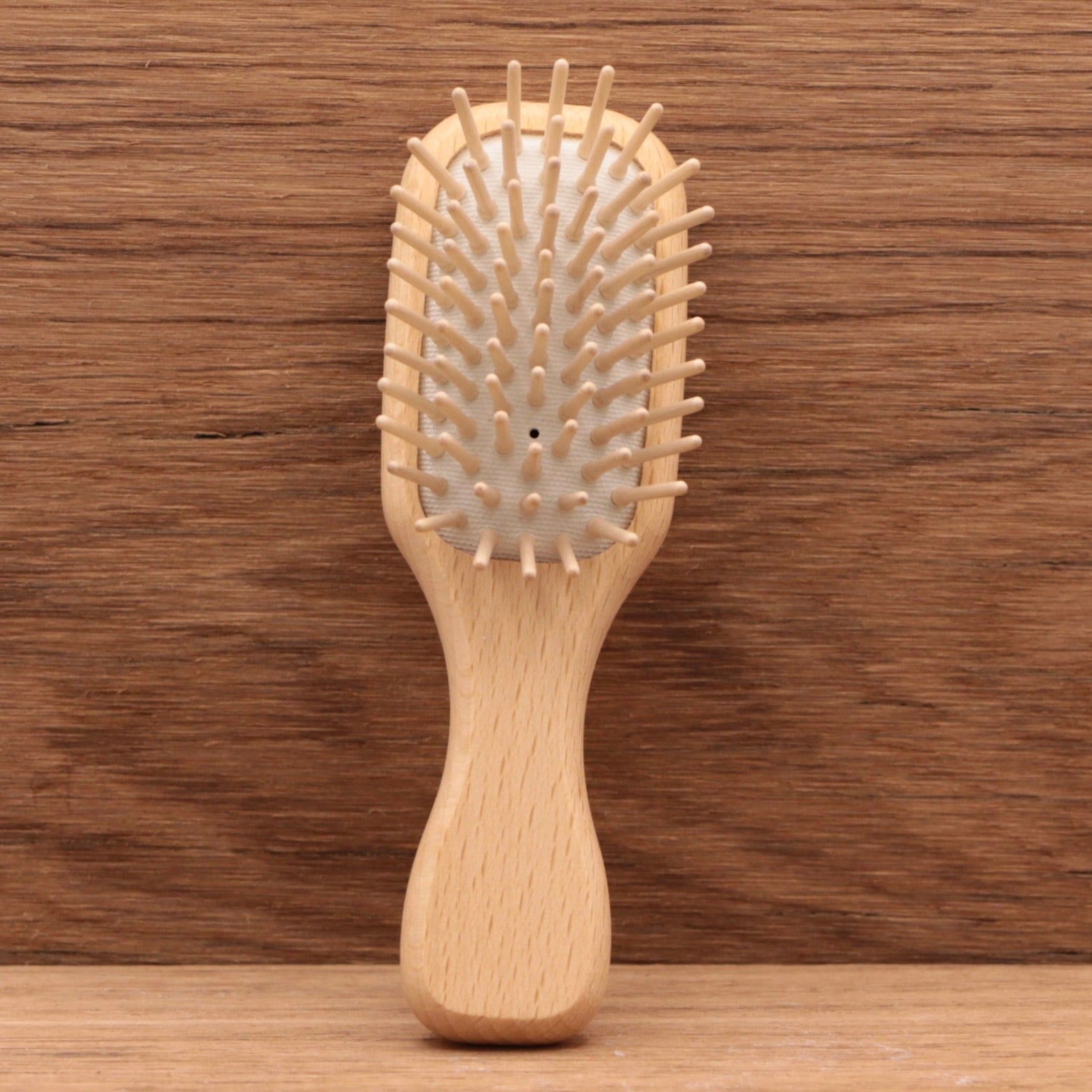 Brosse à cheveux de poche en bois clair - Redecker 