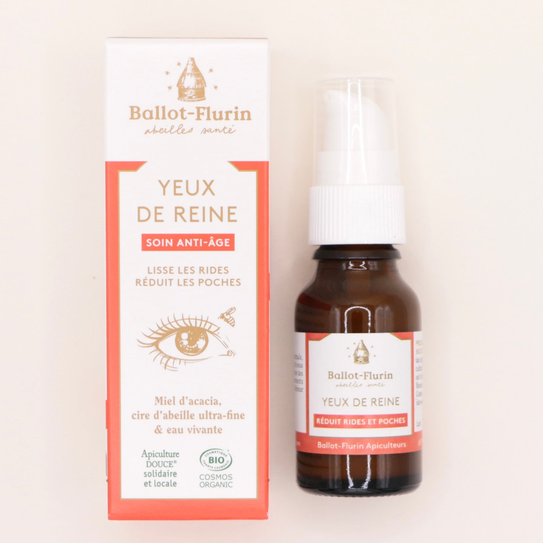 Sérum Yeux de Reine Anti-Âge 15ml - Ballot-Flurin 