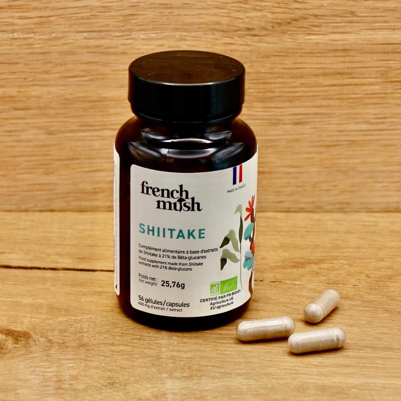 Gélules Shiitake 56 unités - French Mush
