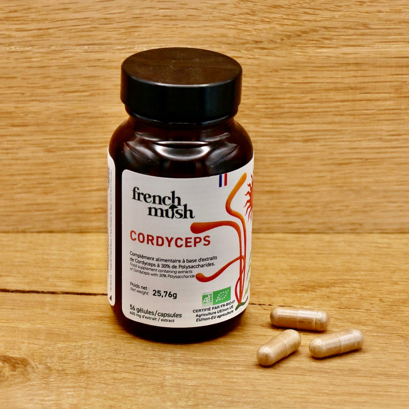 Gélules Cordyceps 56 unités - French Mush