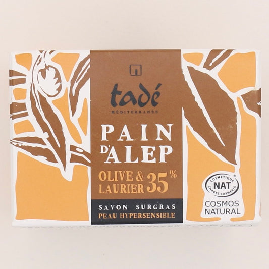 Pain d'Alep Olive & Laurier 35% 190g - Tadé