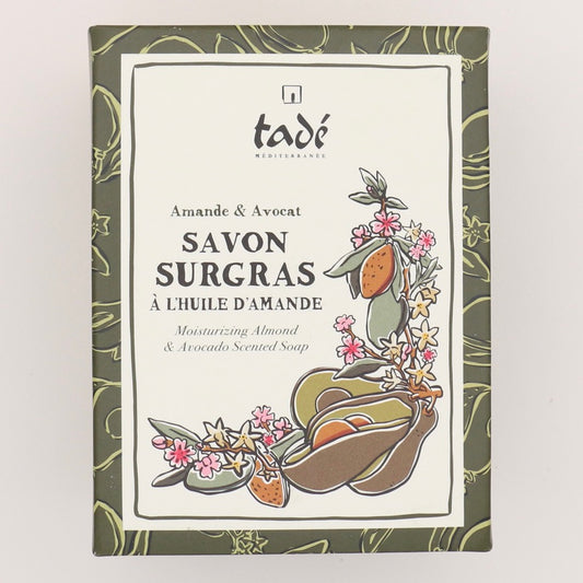 Savon surgras Amande et Avocat 200g - Tadé