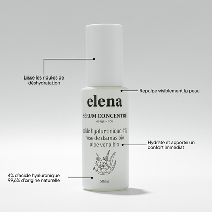 Sérum Concentré - Bienfaits SVT