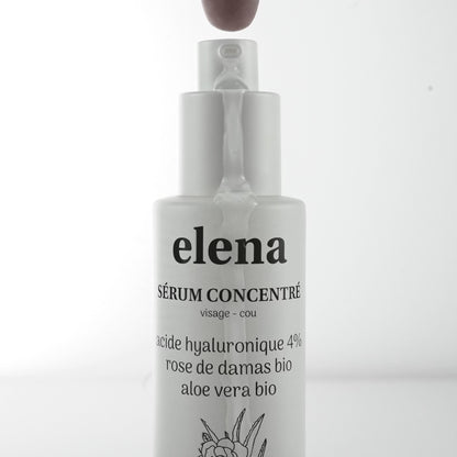 Sérum concentré Acide Hyaluronique 4% 50ml - Elena